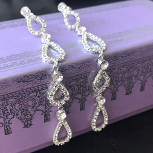Sparkly statement earrings